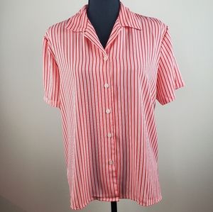 Women's Short Sleeve Button Down Shirt